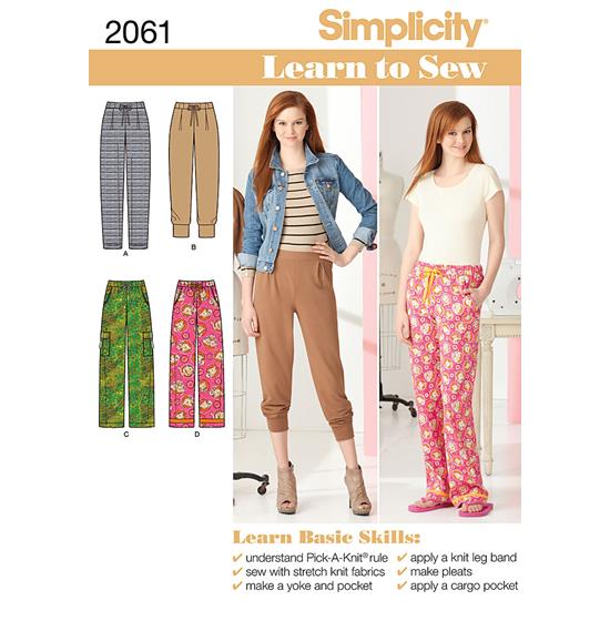 Simplicity 2061A snitmønster